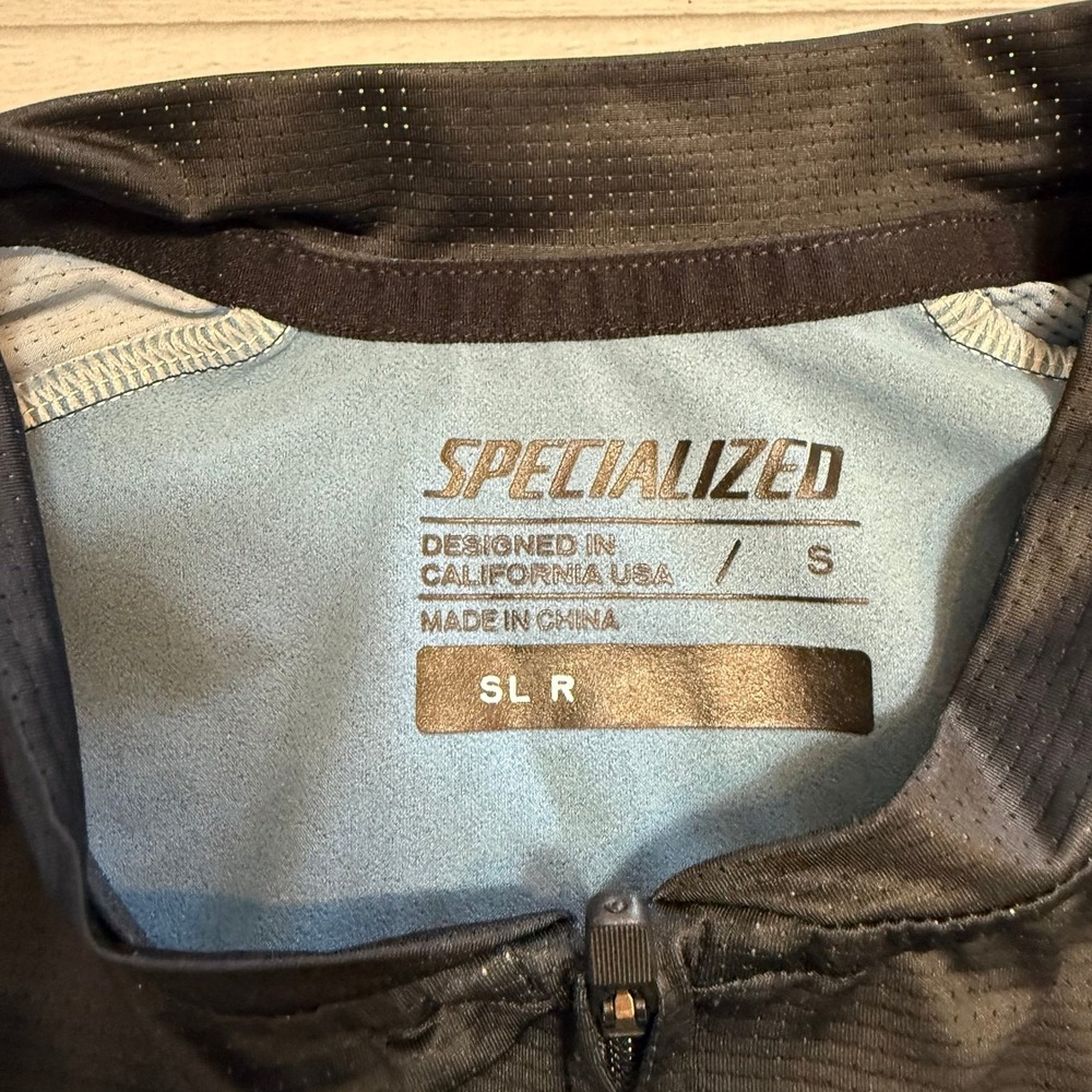 Specialized SL R‎ short-sleeve cycling jersey black and charcoal small - Picture 4 of 8